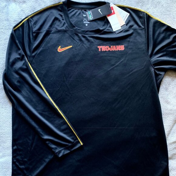Nike USC Trojans Player-Issued Baseball Warm-Up Top. XXL. New With Tags. - Picture 1 of 11